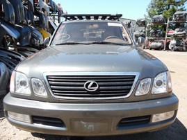 1998 LEXUS LX470 DARK OLIVE 4.7L AT 4WD Z18165